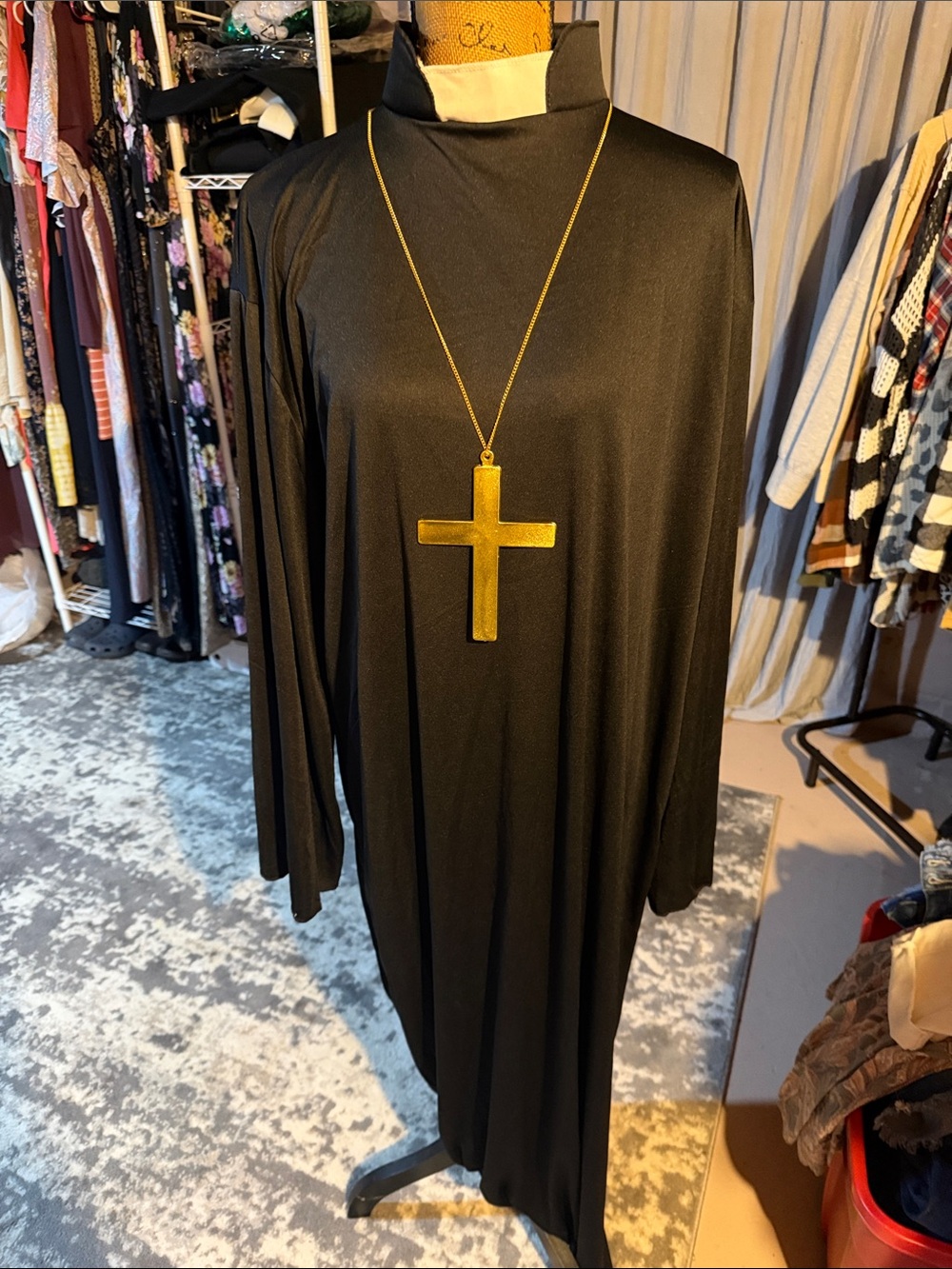 Halloween Priest Costume One Size Fits ALL